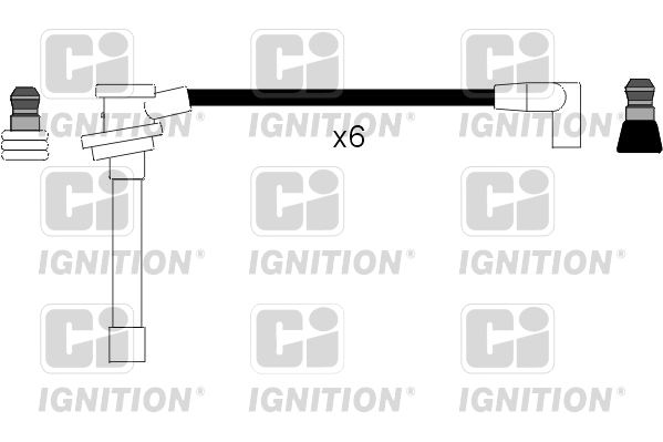 QUINTON HAZELL Комплект проводов зажигания XC913
